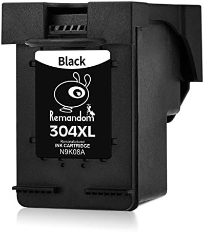 Remandom For HP 304XL High Capacity Remanufactured Black Ink Cartridges For HP Deskjet 3700 3720 3730 3721 3723 3724 3732 3752 3755 3758 (1BK)