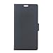Produktbild Casefirst Alcatel 3C Flip Cover, Case, Pocket Card Slot [Stand Feature] Leather Wallet Case Vintage Book Style Magnetic Protective Cover Holder for Alcatel 3C - Black