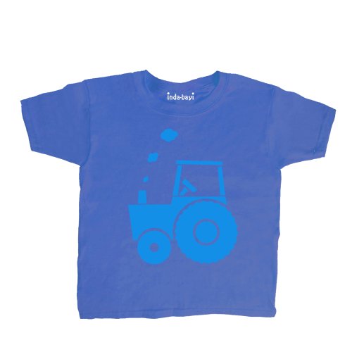Inda-Bayi Baby-Toddler Heavy Cotton T Shirt - tractor