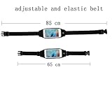 iMounTop Running Belt Tasche / Sport Bauchtasche Joggen / Laufgürtel Smartphone Handy Tasche Sport / Gürteltasche Schlüssel Hüfttasche Jogging Fitness Gürtel Wasserresistente für iPhone 4 5 6 6plus 6s 6s plus SE, Samxung Galaxy, Huawei, LG, HTC Schlüssel Geld Hüfttasche beim Workouts Joggen, Jogging, Fitness, Running, Lauf, Training, Sport, Yoga, Wandern,Fitnessstudio (Farbe 1- Für 4''- 6'' Smartphone) - 