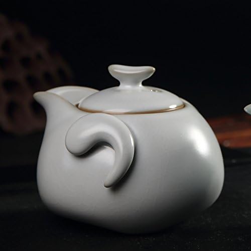 Tea Set-Teapot Porcelain Tea Sets Pots Teapot Chi Pot-Months White