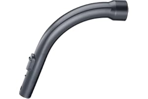 ABC Products Miele - Maniglia di ricambio per tubo flessibile curvato in plastica per aspirapolvere Classic C1, Complete C1, C2, C3 e All Miele serie S Hoover