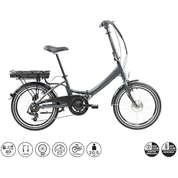 Windgoo Bicicleta Electrica Plegables, 350W Motor Bicicleta ...