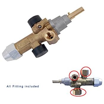 Meter Star Universal LPG Propan Feuerstelle Gas Control Hahn Ventil Kit