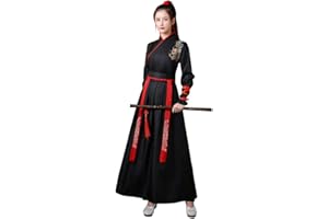 Angcoco Unisex Antica Cinese Tradizionale Dinastia Tang Hanfu Wuxia Cosplay Costumi