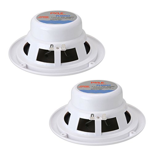 Pyle PLMR62Â 200Â W 16,5Â cm 2Â Wege Marine Lautsprecher, WeiÃŸ