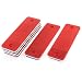 Produktbild 6Pcs Rot Kunststoff Reflektierende Warntafel Aufkleber