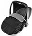 Universal Car Seat Footmuff to Fit BeSafe Izi Go New born Car seat Dolphin Grey