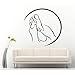 Produktbild mmwin Spa Massage Zeichen Aufkleber Vinyl Aufkleber Für Salon Relax Pamper Beauty Rest Adesivo De Parede Moderne Raumdekoration Aufkleber 57 * 56 cm