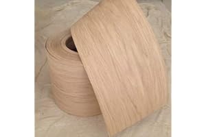 IRON ON OAK WOOD VENEER VARIOUS LENGTHS Pre Glued Iron on Oak Wood Veneer Sheets 200mm wide x 3000mm (3metres)