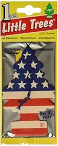 6 Pack Car Freshner 10945 Little Trees Air Freshener Vanilla
