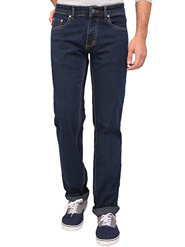 Men's Super Stretch Straight Fit Jeans Colour(121)_Size