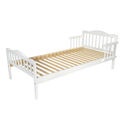 Tots Cots Toddler Bed (White)