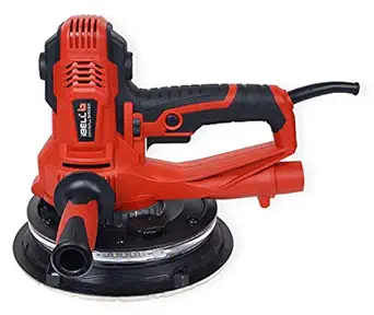 IBELL Dry Wall Sander DS80-90, 800W, Copper Armature, 1200-2300RPM, Variable Speed Control, Switch Lock Feature, 8 Hole vacuum and LED light