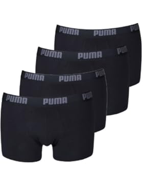 4er Pack Puma Basic Shortboxer, kurzer modischer Schnitt + sehr schneller Versand durch Amazon