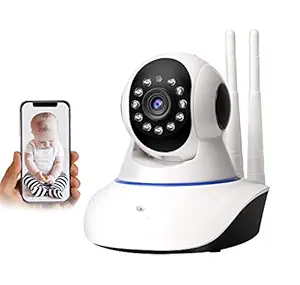 AUSHA Wireless Home Security IP Camera Surveillance Full HD 1080P IP Camera with WiFi, Night Vision, Motion Detection Baby Monitor CCTV Camera