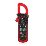 UNI-T multimetre a pince - UNI-T UT202A 600A multimetre Meilleur multimetre a pince Digital pour mesurer AC / DC Tension AC Courant Resistance Diodes et continuite
