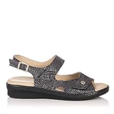  PITILLOS 5503 Sandalia Piel VELCROS Confort Mujer Negro 37