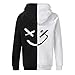 Produktbild Saingace Herren Kapuzenpullover,Unisex lächelnde Gesichts Mode Druck Hoodie Sweatshirt Pullover Jacke