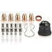 Produktbild YAETEK Elektrode PR0110 Bohrer 0.8 PD0116-08 Cup Shield PC0116 Diffusor PE0106 Verbrauchsmaterialien für Taschenlampe S45