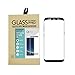 Produktbild Samsung Galaxy S8 Panzerglas, Komplette Abdeckung, Präzisionsgenau, Elbe Bildschirm Schutzglas Hülle Freundlich, 3D 9H, Anti-Kratz, Anti-Fingerdruck Hartglas Schutzfolie, Schwarz_HDSFS8-E