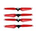 Produktbild PENIVO Propeller für DJI Spark ,4730 F 2 x CW + 2 x CCW Color Quick Release Faltende Propeller für DJI Spark Drone (Rot)
