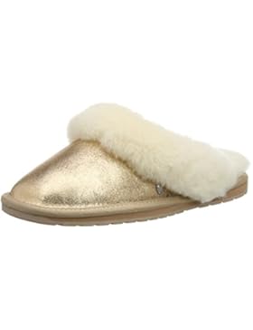 EMU Damen Jolie Metallic Pantoffeln