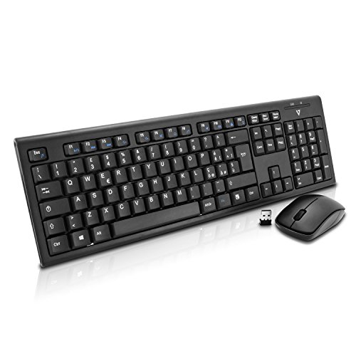 Preisvergleich Produktbild V7 CKW100IT Wireless-Tastatur mit Maus