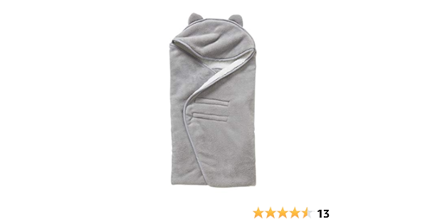 Vertbaudet Plaid Bebe A Capuche En Microfibre Double Polaire Gris Tu Amazon Fr Bebe Et Puericulture