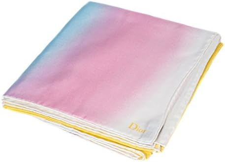 FOULARD DIOR IN SILK WITH FADE AWAY COLORS