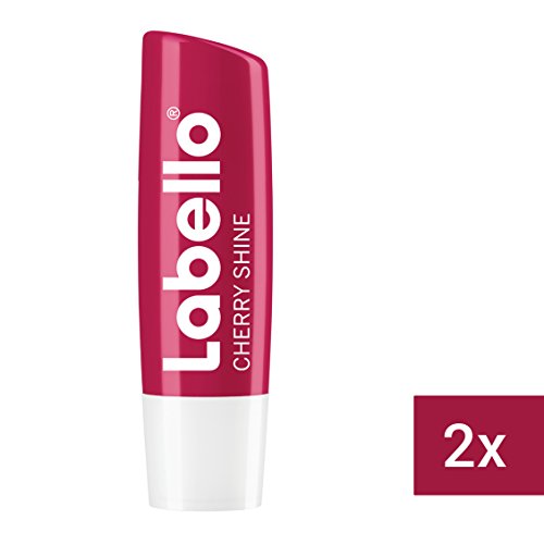 Labello Lippenpflege Fruity Shine Cherry, 2er Pack (2 Stück) - 2