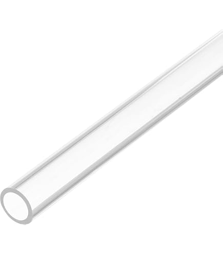 METALLIXITY Brass Tube (2mm OD X 0.5mm Wall T X 300mm L) 3Pcs, Straight