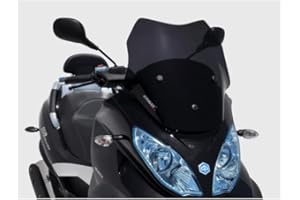 BOPPON compatible avec/remplacement pour 125 300 500 MP3-11/18 - BULLE SPORT ERMAX NOIRE CLAIRE -0353013