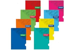 MAKRO PAPER PACK 6 Libreta A4 grapada 48h 90gr Doble Raya 3,5mm CAMPUS TAPA BLANDA(CARTON)