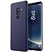 Produktbild Yokata Samsung Galaxy S9 Plus Hülle [1 Pack] Weiche Silikon Handytasche Handyhülle Schutzhülle TPU Schale Bumper Ultra Slim Dünn Premium Kratzfest Kreative Matt Backcover Candy Schutz für Galaxy S9 Plus --- tiefes Blau