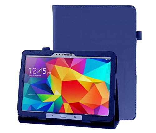 Tasche für Samsung GALAXY Tab S 10.5 Zoll SM-T800 T801 T805 Smart Slim Case Book Cover Stand Flip (Blau) NEU