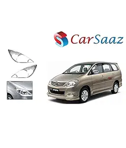 CAR SAAZ Head Light Molding Chrome for Innova Type-2