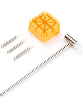 Inwet Uhrenwerkzeug für Edelstahlarmband, Uhrmacherwerkzeug Uhrmacher Set ,Armband Entfernen, 5pcs In einem Paket
