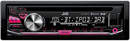 JVC KD-DB97BT USB/CD-Receiver (DAB+, Front-AUX, Bluetooth) schwarz