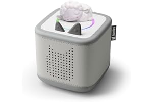 tonies Toniebox 2 Bundle Incl. 1 Tonie: Schlummerbande Schlummerschaf im Zauberwald, Mondgrau, Audioplayer für Hörbücher, Lieder, Einschlafen und Tonieplay für Kinder