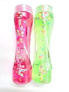 Economical Store 91 Pack of 2 Fruits Medium Length Bottles Slime Putty Play Dough for Kids Girls, Play Toy in Beautiful Colours Small Size Bottles