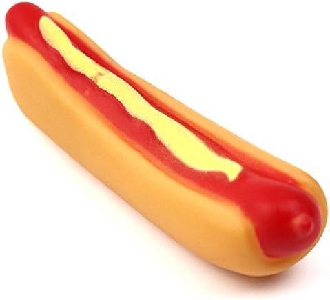 XJoel Dog Toys For Dogs Sound Toys Hot Dog Squeaker Squeak Sound Pet Toy Product