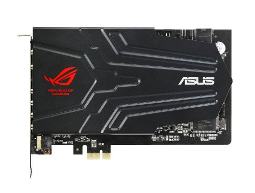 Asus Xonar Phoebus ROG Tarjeta de sonido interna PCIe High Fidelity Gamer, 7.1 Sound, Digital Out, Control Box, Dolby, GX 3.0 Game Audio Engine