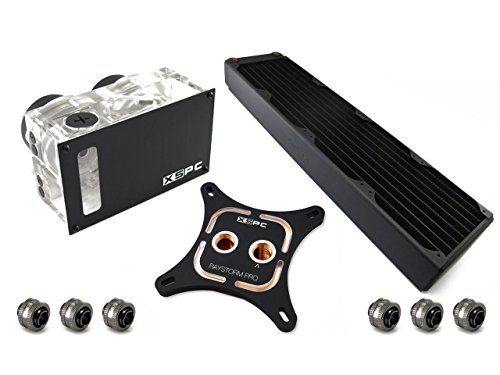 Preisvergleich Produktbild XSPC RayStorm Pro Dual Bay Zwilling D5 RX480 Wasserkühlen Kit