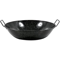 esmaltaciones la étoile marbrée - Poêle à Paella Honda bordoneada, 50 cm, 18 L