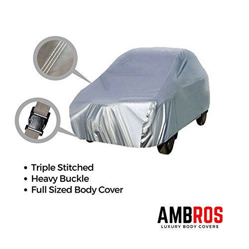 Ambros Premium Silver Car Body Cover Triple Stiched for - Grand i10 / i 10 / Kwid / Eon / Ignis RS.549 (76.00% Off) - Amazon Ambros Premium Silver Car Body Cover Triple Stiched for - Grand i10 / i 10 / Kwid / Eon / Ignis RS.549 (76.00% Off) - Amazon