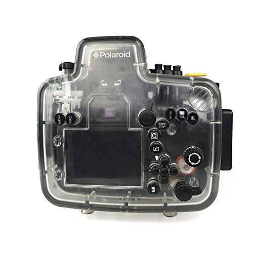 Polaroid Bo  tier sous-marin   tanche de plong  e SLR pour l appareil-photo Canon 80D With 18-105mm Lens