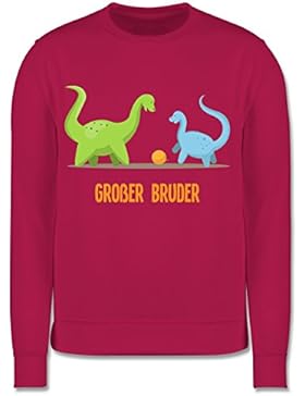 Geschwisterliebe Kind - Großer Bruder Dinosaurier - Kinder Pullover