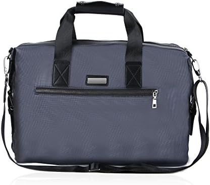 Multifunctional Laptop Messenger Shoulder Bag, Yunplus Nylon Briefcase Day Bag for Business, Traveling, College and Office, 15.6 Inch