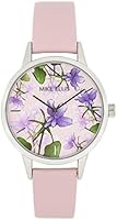 Mike Ellis New York Women's Quartz Watch with Multicolour Dial Analogue Display and Leather Purple - SL4310C8